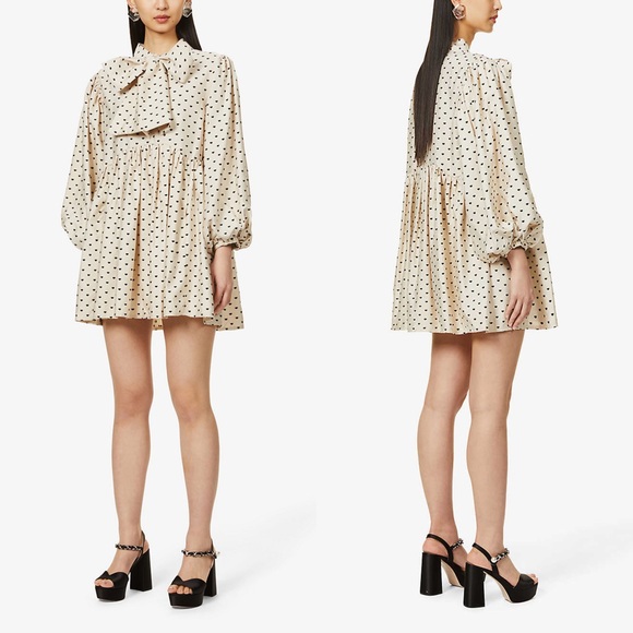 Sister Jane Dresses & Skirts - Sister Jane Barn Heart Jacquard Mini Dress NWT